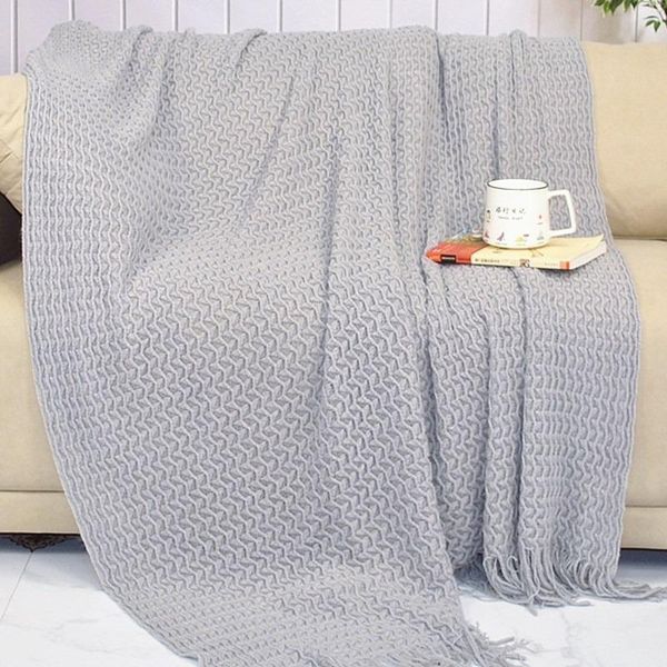 blankets bohemian nordic style knitted sofa office tassel siesta knee bed end blanket for decoration
blankets bohemian nordic style knitted sofa office tassel siesta knee bed end blanket for decoration