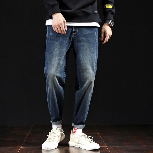men's jeans 2021 winter casual elastic autumn fashion business trousers classic style denim pants male, Blue
men's jeans 2021 winter casual elastic autumn fashion business trousers classic style denim pants male, Blue