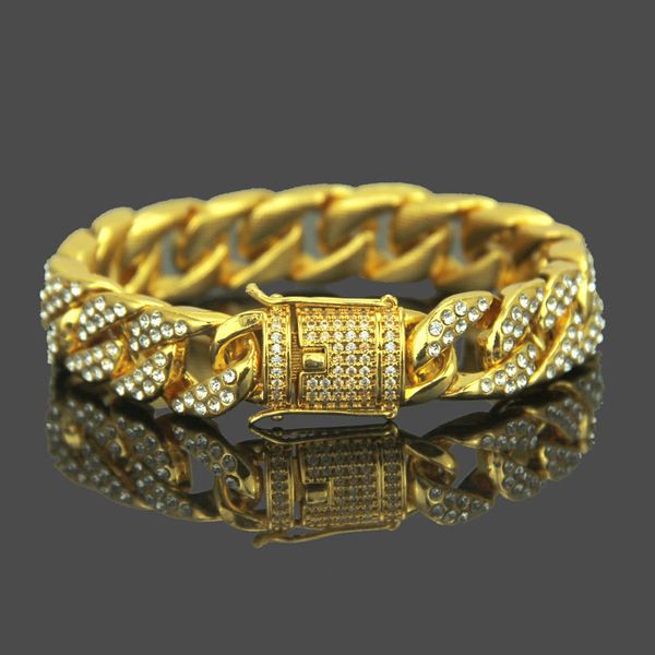 gold silver plated iced out crystal charm bracelets hip hop bangle for men party club fashion jewelry, Golden;silver
gold silver plated iced out crystal charm bracelets hip hop bangle for men party club fashion jewelry, Golden;silver