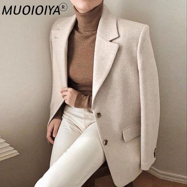 women's suits & blazers wool blend suit coat women solid color simple single breasted blazer, White;black
women's suits & blazers wool blend suit coat women solid color simple single breasted blazer, White;black