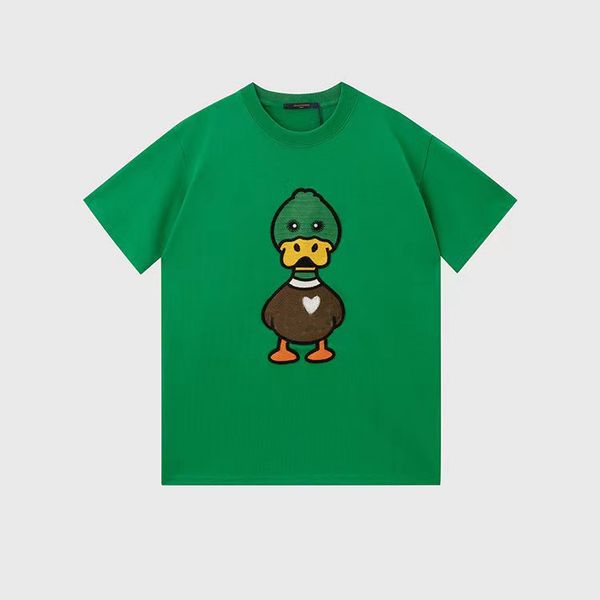 spring 2022 luxury brand tee new t-shirt short-sleeved mens womens joint duck embroidery loose black white green fashion clothing size s-2x
spring 2022 luxury brand tee new t-shirt short-sleeved mens womens joint duck embroidery loose black white green fashion clothing size s-2x