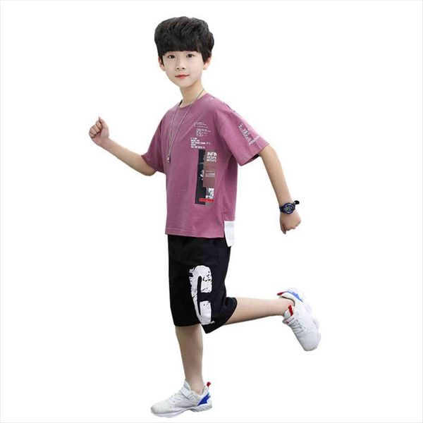 4 12 boys summer fashion sports suit in big kids letter printed short sleeved t shirt half length pants child, White
4 12 boys summer fashion sports suit in big kids letter printed short sleeved t shirt half length pants child, White