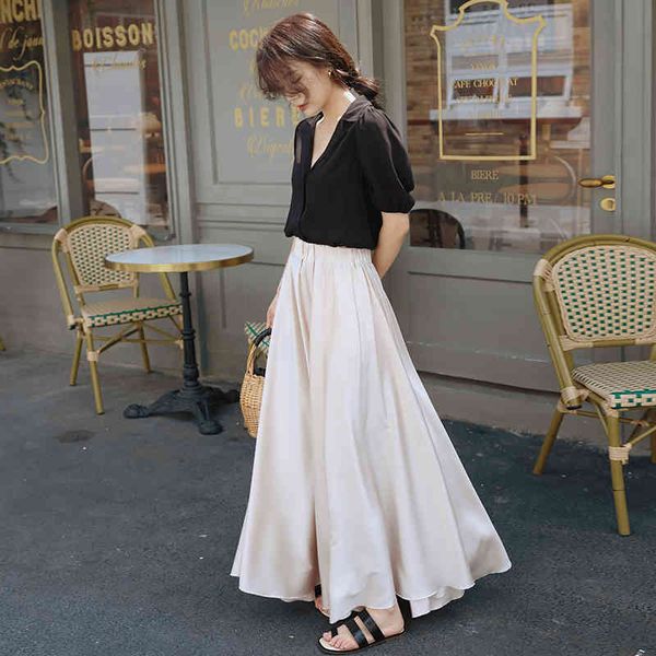 capris Elegant high-waisted female plus size plied maxi skirt attacked a286, Black;white
capris Elegant high-waisted female plus size plied maxi skirt attacked a286, Black;white