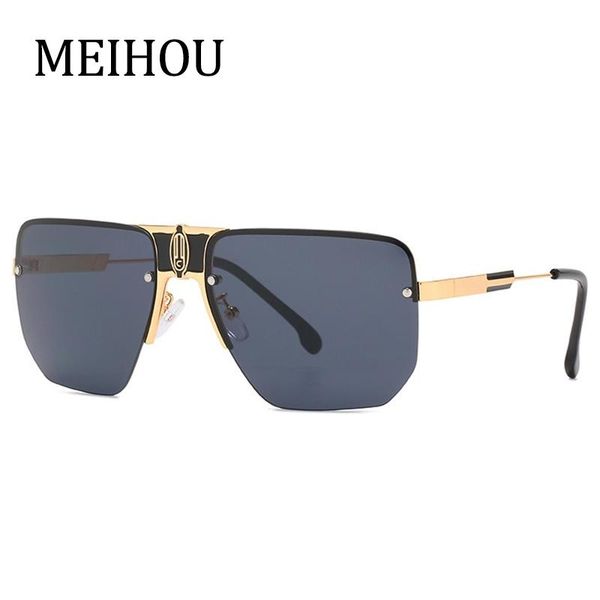 sunglasses rimless men 2021 fashion pilot metal oversized designer gradient vintage glasses uv400, White;black
sunglasses rimless men 2021 fashion pilot metal oversized designer gradient vintage glasses uv400, White;black