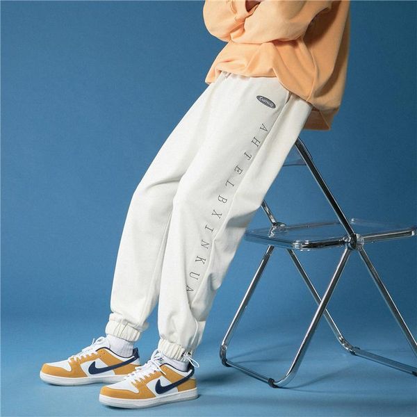 men's pants 2021 trendy sweatpants men loose trousers autumn outdoor sport comfortable male with embroidery jogging, Black
men's pants 2021 trendy sweatpants men loose trousers autumn outdoor sport comfortable male with embroidery jogging, Black