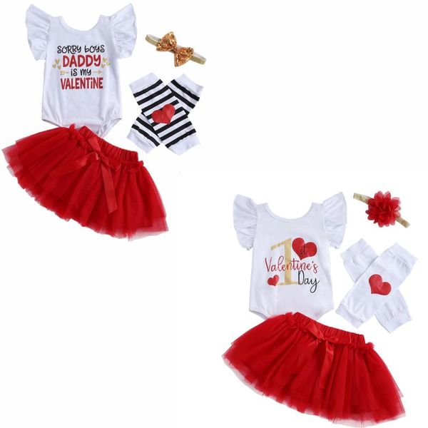 clothing sets baby girl's set letter print round neck romper skirt headwear leg sleeves four-piece suit for valentine's day party, White
clothing sets baby girl's set letter print round neck romper skirt headwear leg sleeves four-piece suit for valentine's day party, White