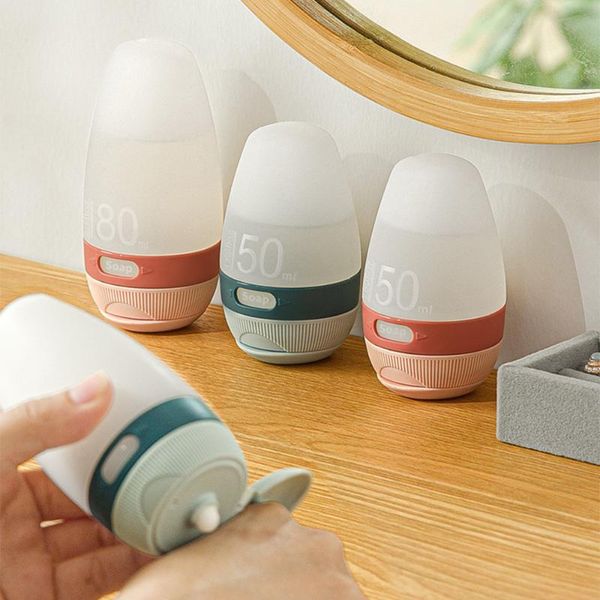 storage bottles & jars 50/80ml silicone bottling portable leak-proof bottle lotion shampoo shower gel empty refillable cosmetics containers
storage bottles & jars 50/80ml silicone bottling portable leak-proof bottle lotion shampoo shower gel empty refillable cosmetics containers