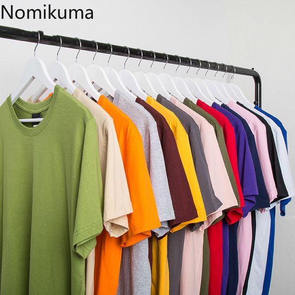nomikuma casual basic cotton t shirts women chic o neck short sleeve loose many colors all-match tshirts female 3e012 210514, White
nomikuma casual basic cotton t shirts women chic o neck short sleeve loose many colors all-match tshirts female 3e012 210514, White