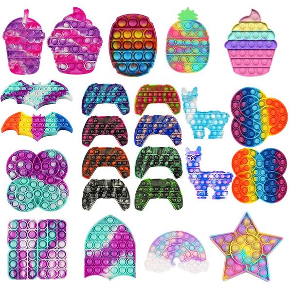 push bubble sensory toy autism needs squishy stress reliever anxiety anti-stress silicone children deskgame
push bubble sensory toy autism needs squishy stress reliever anxiety anti-stress silicone children deskgame