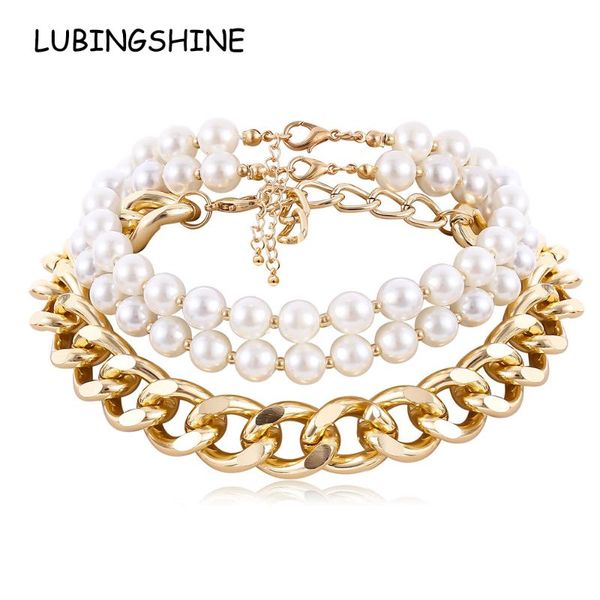 chains luxury multilayer pearl bead pendant necklace for women summer metal chain choker bohemian jewelry gift, Silver
chains luxury multilayer pearl bead pendant necklace for women summer metal chain choker bohemian jewelry gift, Silver