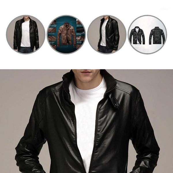 men's jackets autumn zipper closure men jacket comfortable bike side pockets for party, Black;brown
men's jackets autumn zipper closure men jacket comfortable bike side pockets for party, Black;brown