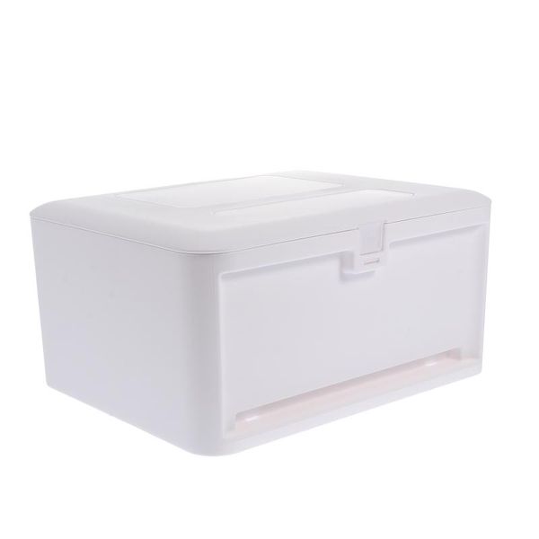 tissue boxes & napkins 1pc home double-layer storage rack holder box