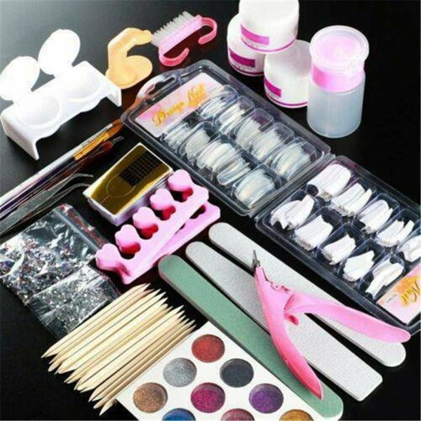 nail art kits acrylic powder tool starter kit full set nails tips brush file form diy for beginners glitter manicure
nail art kits acrylic powder tool starter kit full set nails tips brush file form diy for beginners glitter manicure