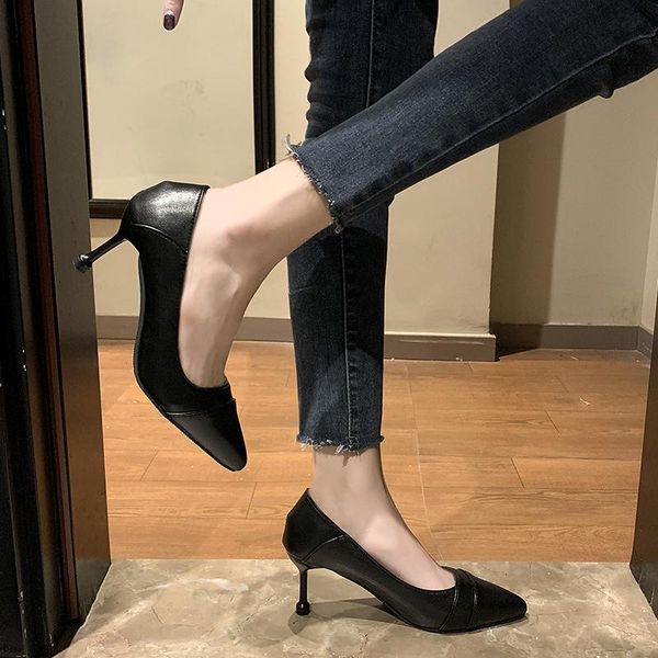 dress shoes 2021 summer women pumps heels fashion pointed toe wedding party leisure sandals w37-40, Black
dress shoes 2021 summer women pumps heels fashion pointed toe wedding party leisure sandals w37-40, Black