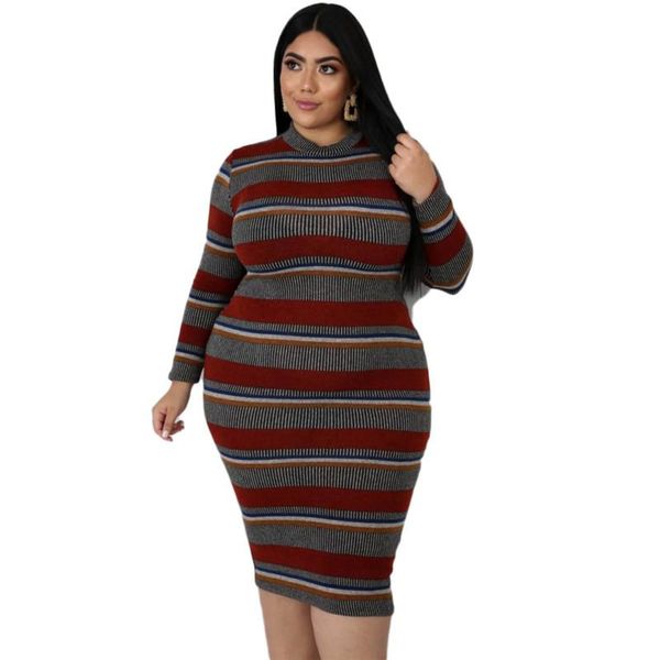 casual dresses women plus-code customization style long sleeve round neck zipper dress striped mid, Black;gray
casual dresses women plus-code customization style long sleeve round neck zipper dress striped mid, Black;gray