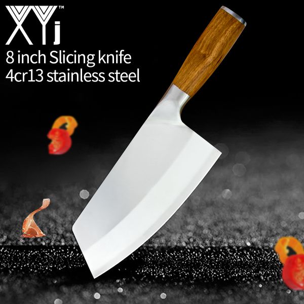 xyj 8 inch chinese butcher kitchen knife 4cr13 stainess stee cutery knife fu tang ceaver cutter fieting steak knife
xyj 8 inch chinese butcher kitchen knife 4cr13 stainess stee cutery knife fu tang ceaver cutter fieting steak knife