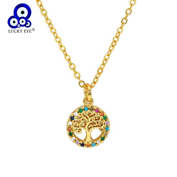 lucky eye tree of life pendant necklace rose gold silver color chain colorful zircon jewelry for women female ey6591 necklaces
lucky eye tree of life pendant necklace rose gold silver color chain colorful zircon jewelry for women female ey6591 necklaces
