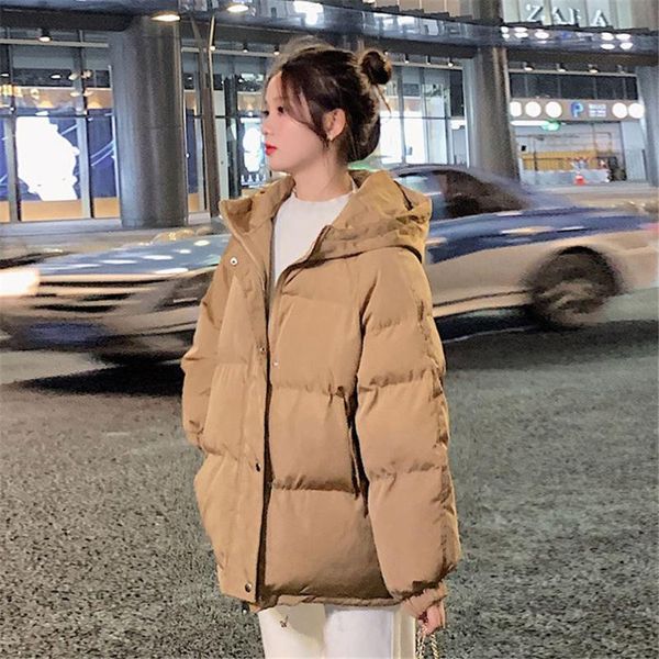 women's down & parkas elimiiya winter padded jacket women short korean student bf thick harajuku bread coat clothing, Black
women's down & parkas elimiiya winter padded jacket women short korean student bf thick harajuku bread coat clothing, Black