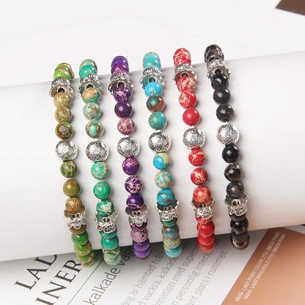 beaded, strands 6mm vintage beads bracelet for women men green blue red black color stone charm elastic femme homme gifts wholesale
beaded, strands 6mm vintage beads bracelet for women men green blue red black color stone charm elastic femme homme gifts wholesale