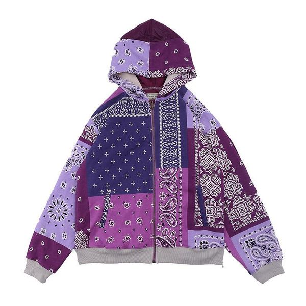 men's jackets kapital man high street hooded jacket trendy loose print windbreaker men, Black;brown
men's jackets kapital man high street hooded jacket trendy loose print windbreaker men, Black;brown