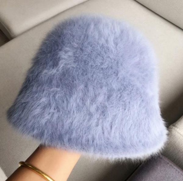 solid color fur hat bucket cap women's autumn and winter fisherman's retro knitted wool basin korean wide brim hats, Blue;gray
solid color fur hat bucket cap women's autumn and winter fisherman's retro knitted wool basin korean wide brim hats, Blue;gray