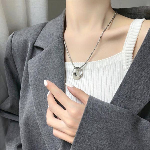 chains contracted fashion personality minimalist style necklace women fine jewelry gifts, Silver
chains contracted fashion personality minimalist style necklace women fine jewelry gifts, Silver