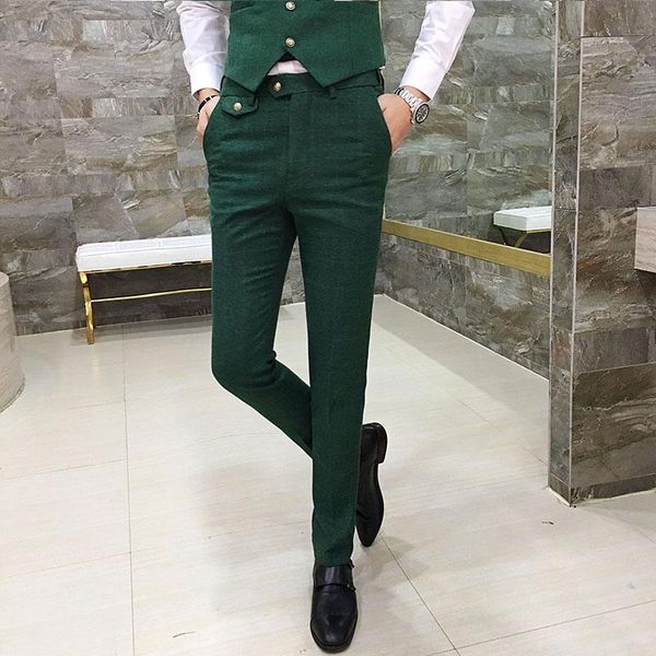 men's suits & blazers 3 color choice plaid suit trousers slim suitable business casual pants male size s m xl 2xl 3xl, White;black
men's suits & blazers 3 color choice plaid suit trousers slim suitable business casual pants male size s m xl 2xl 3xl, White;black