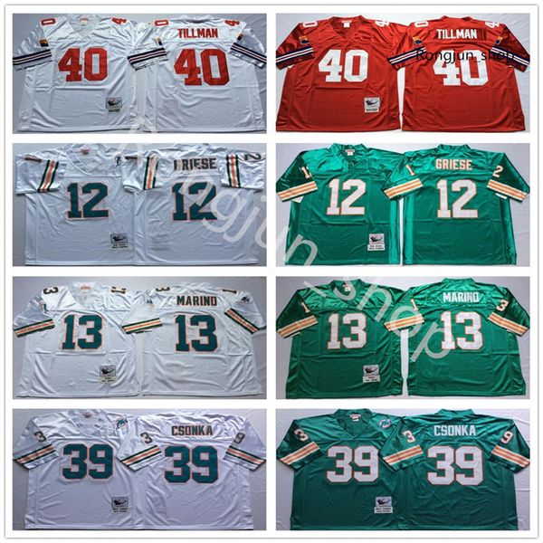 ncaa foobtall 40 pat tillman jersey 12 bob griese 13 dan marino 39 larry csonka black red white green man vintage all stitched
ncaa foobtall 40 pat tillman jersey 12 bob griese 13 dan marino 39 larry csonka black red white green man vintage all stitched