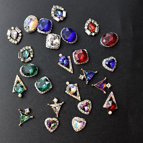 nail art decorations 10pcs/lot jewelry 3d gems crystal strass arrival accessoires korea style alloy rhinestones, Silver;gold
nail art decorations 10pcs/lot jewelry 3d gems crystal strass arrival accessoires korea style alloy rhinestones, Silver;gold