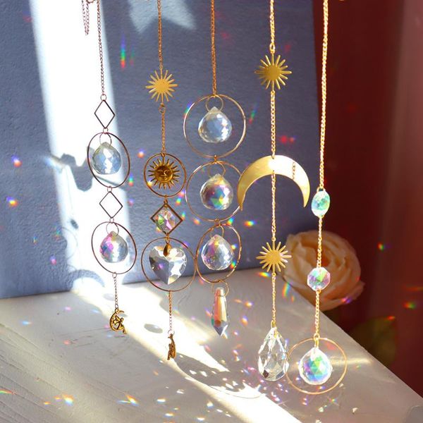 decorative objects & figurines hanging light catcher crystal outdoor garden moon sun heart ball wind chime pendant home balcony rainbow make
decorative objects & figurines hanging light catcher crystal outdoor garden moon sun heart ball wind chime pendant home balcony rainbow make