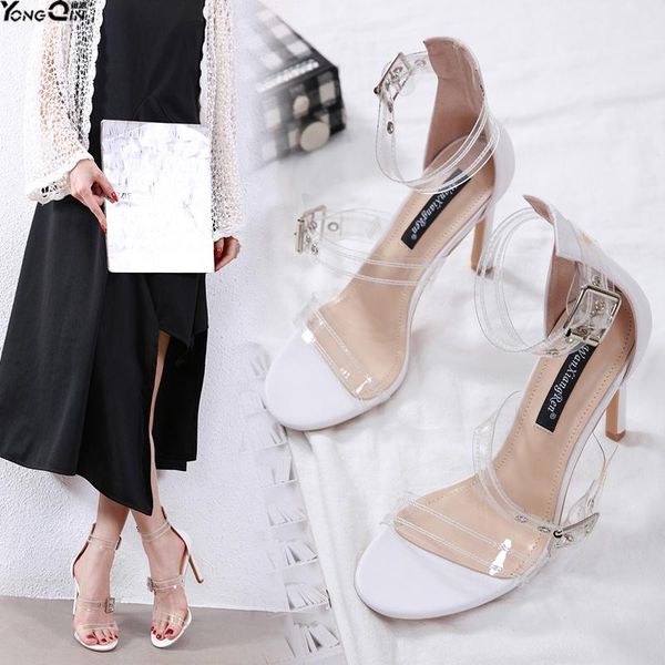 fashion stiletto women sandals open-toed women's shoes, Black