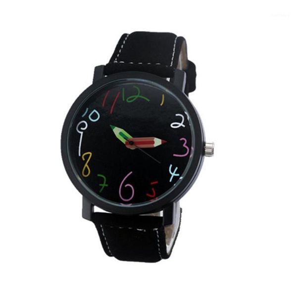 couple lover band wrist watches pencil head quartz pointer clock students gift men w wristwatches, Slivery;brown
couple lover band wrist watches pencil head quartz pointer clock students gift men w wristwatches, Slivery;brown