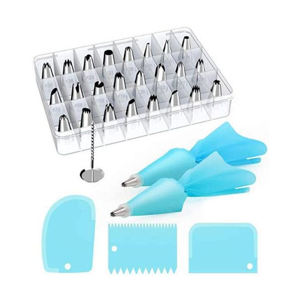 kitchen baking cake decorating tool silicone icing piping cream pastry bag stainless steel nozzle converter tools &
kitchen baking cake decorating tool silicone icing piping cream pastry bag stainless steel nozzle converter tools &