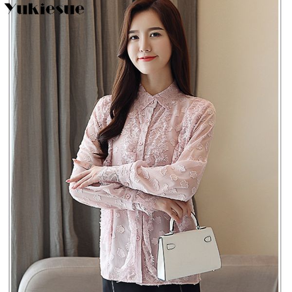 autumn and spring lace blusas women blouses solid female shirts long sleeve pink elegant ladies feminine blusa 210518, White
autumn and spring lace blusas women blouses solid female shirts long sleeve pink elegant ladies feminine blusa 210518, White