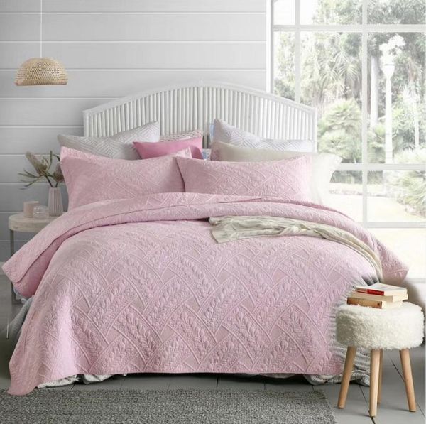 comforters & sets quality pink bedspreads cotton quilt set 3pcs embroidered quilts bed cover king queen size quilted coverlet blanket chausu
comforters & sets quality pink bedspreads cotton quilt set 3pcs embroidered quilts bed cover king queen size quilted coverlet blanket chausu