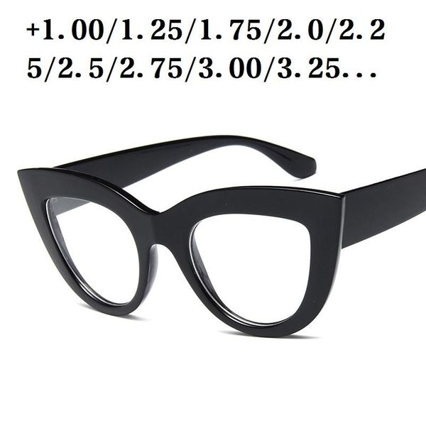 sunglasses cubojue cat eye reading glasses women +1.00 1.25 1.75 1.50 2.25 2.50 2.75 3.00 3.25 black thick diopter ladies read spectacles, White;black
sunglasses cubojue cat eye reading glasses women +1.00 1.25 1.75 1.50 2.25 2.50 2.75 3.00 3.25 black thick diopter ladies read spectacles, White;black