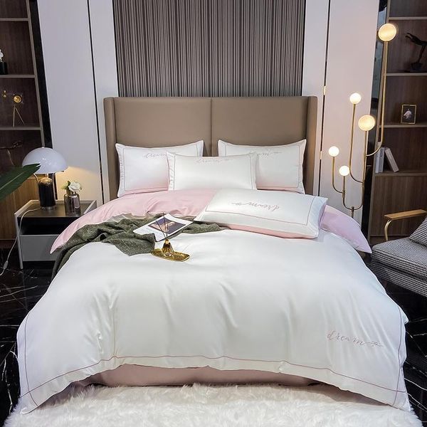 bedding sets 600tc long staple cotton white pink reversible duvet cover full/ size 4pcs silky soft breathable with bed sheet 2pillowcas
bedding sets 600tc long staple cotton white pink reversible duvet cover full/ size 4pcs silky soft breathable with bed sheet 2pillowcas