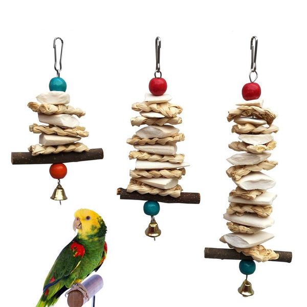 other bird supplies parrot toy with bell natural wooden grass chewing bite hanging cage swing climb chew toys 23
other bird supplies parrot toy with bell natural wooden grass chewing bite hanging cage swing climb chew toys 23