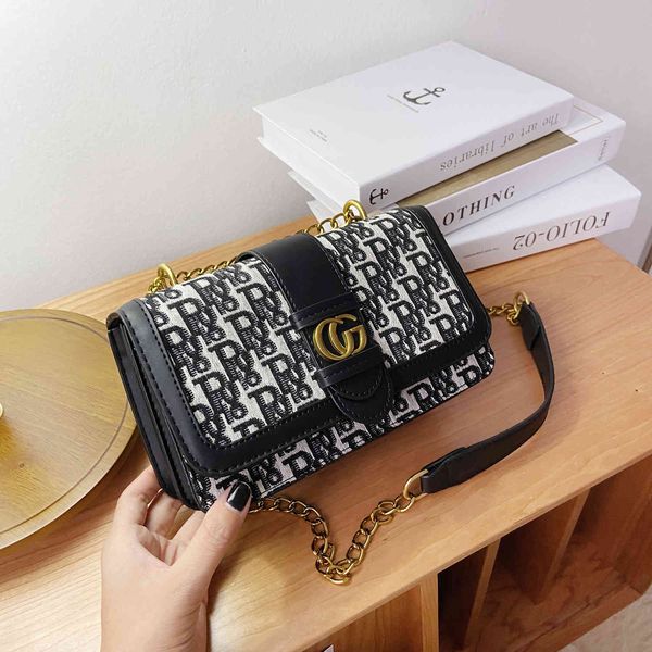 luxury handbags 2021 new women's bag simple trend one shoulder messenger bag
