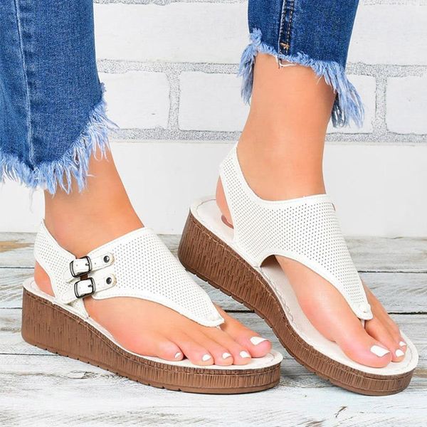 sandals platform wedges shoes for women 2021 heels summer sandalias mujer casual flip flops plus size 43, Black
sandals platform wedges shoes for women 2021 heels summer sandalias mujer casual flip flops plus size 43, Black