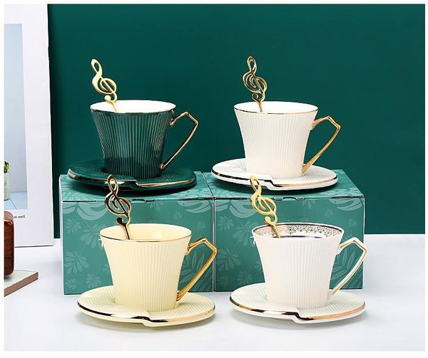 mugs european style coffee and saucer mug with spoon ceramic cup set household tea lid 200ml ce / eu
mugs european style coffee and saucer mug with spoon ceramic cup set household tea lid 200ml ce / eu