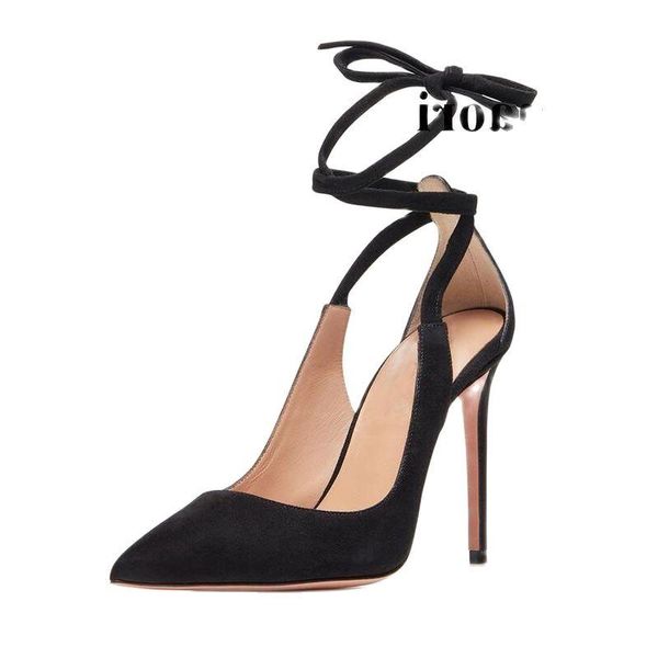 dress shoes flock lace up pointed toe women pumps thin high heel cover classic fashion lady wild noamal size, Black
dress shoes flock lace up pointed toe women pumps thin high heel cover classic fashion lady wild noamal size, Black