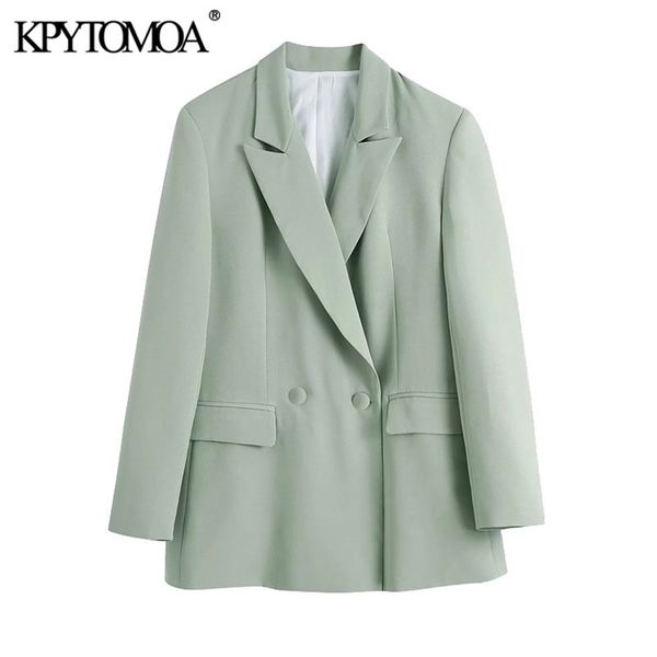 women fashion double breasted fitted blazers coat long sleeve pockets female outerwear chic veste femme 210420, White;black
women fashion double breasted fitted blazers coat long sleeve pockets female outerwear chic veste femme 210420, White;black