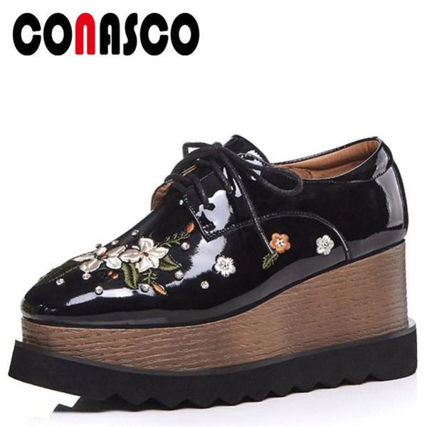 arrival women basic pumps flowers decoration romantic wedges high heels shoes woman genuine leather platforms dress, Black
arrival women basic pumps flowers decoration romantic wedges high heels shoes woman genuine leather platforms dress, Black