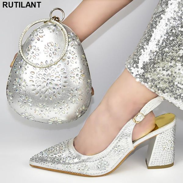 dress shoes wedding italian shoe and bag sets ladies designer women luxury 2021 rhinestone plus size heel, Black
dress shoes wedding italian shoe and bag sets ladies designer women luxury 2021 rhinestone plus size heel, Black
