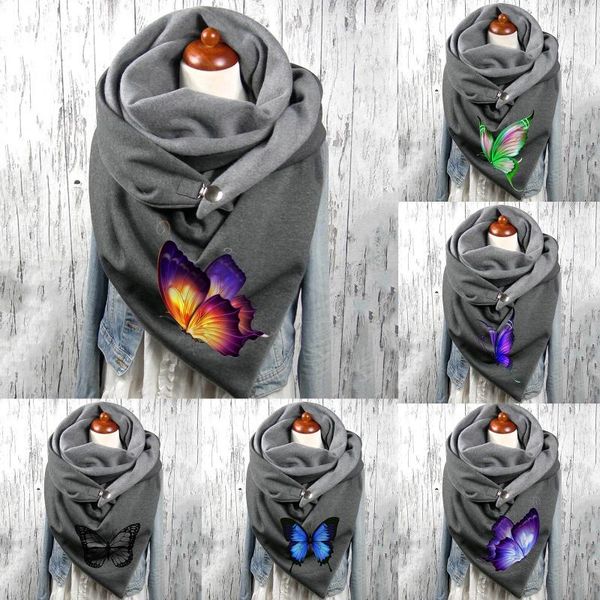 scarves fashion butterfly printing scarf women button wrap casual warm ladias winter shawls hijab drop, Blue;gray
scarves fashion butterfly printing scarf women button wrap casual warm ladias winter shawls hijab drop, Blue;gray