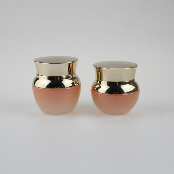 storage bottles & jars orange gradient cosmetic glass container 20g cream jar withgolden aluminum cap
storage bottles & jars orange gradient cosmetic glass container 20g cream jar withgolden aluminum cap