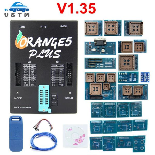diagnostic tools oem orange5 plus v1.35 programmer device orange 5 with full adapter enhanced function software usb dongle
diagnostic tools oem orange5 plus v1.35 programmer device orange 5 with full adapter enhanced function software usb dongle