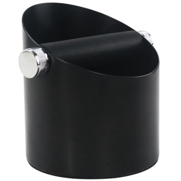 stainless steel espresso knock box anti slip coffee grind dump bin waste with detachable bar for barista storage bags
stainless steel espresso knock box anti slip coffee grind dump bin waste with detachable bar for barista storage bags