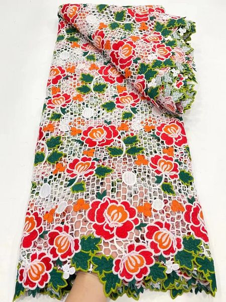 nigerian guipure cord lace fabric embroidery latest skin friendly fashion design quality african textile for wedding party dress, Black;white
nigerian guipure cord lace fabric embroidery latest skin friendly fashion design quality african textile for wedding party dress, Black;white